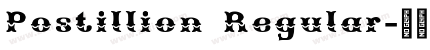 Postillion Regular字体转换 Postillion Regular字体转换